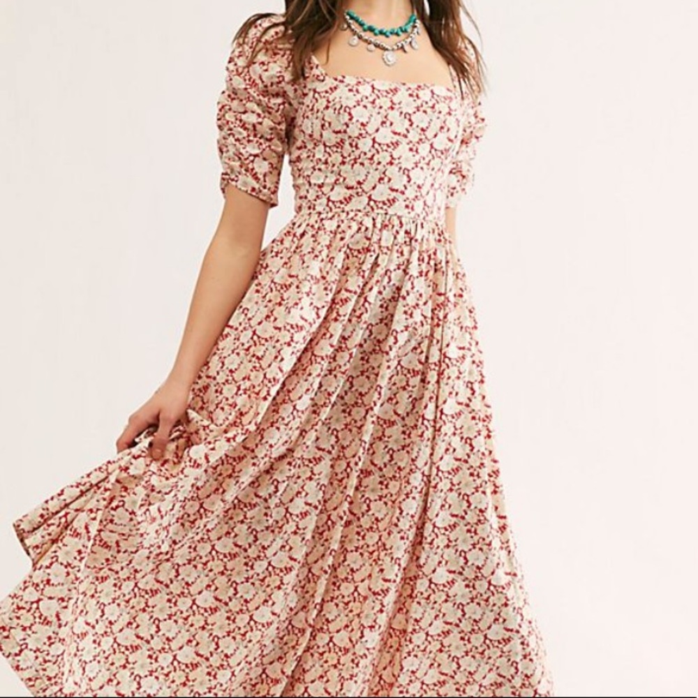 Free people she’s a dream midi dress